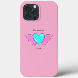 ピンクのイチゴ iPhone 13 PRO MAXケース