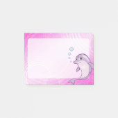 ピンクのイルカを切って下さい ポストイット (正面)