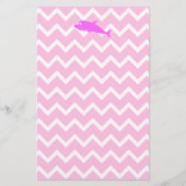 ピンクのイルカ 便箋 (正面)