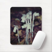 ピンクのインディアンパイプ野生の花きのこ自然 マウスパッド (マウス)