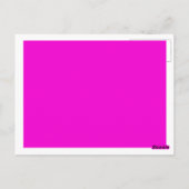 ピンクのインフィニティ ポストカード (裏面)