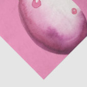 ピンクのイースターエッグと金ゴールドの文字列 薄葉紙 (詳細)