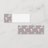 ピンクのイースターエッグスデリケートガーリー春 スキニー名刺 (正面/裏面)