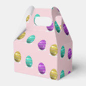 ピンクのイースターエッグ フェイバーボックス (裏面サイド)