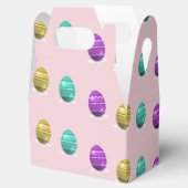 ピンクのイースターエッグ フェイバーボックス (オープン)