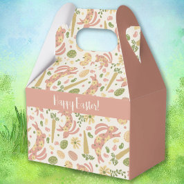 ピンクのイースターバニー フェイバーボックス