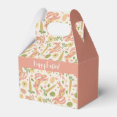 ピンクのイースターバニー フェイバーボックス (裏面サイド)