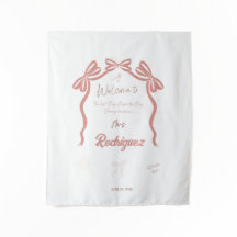 ピンクのウェディングシャワーのご案内です