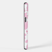 ピンクのウサギ模様 iPhoneケース (右側面)