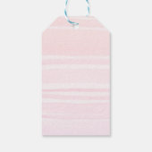 ピンクのウサギ イースター ギフトタグ - オーダーメイド名 (裏面)