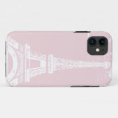 ピンクのエッフェル塔 iphone 5 カバー (裏面(横))