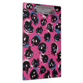 ピンクのエモスカル事務所&学校文房具 クリップボード (右)