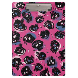 ピンクのエモスカル事務所&学校文房具 クリップボード