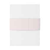 ピンクのエレガントな結婚式 招待状ベリーバンド (裏面例)