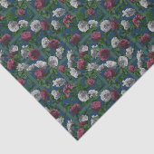 ピンクのエレガントフローラバラ 薄葉紙 (詳細)