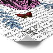 ピンクのオウム ポスター (角)