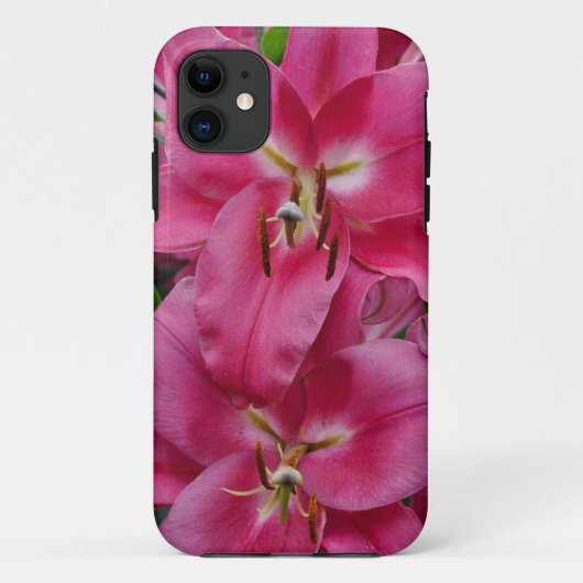 ピンクのオオムシユリ Case-Mate iPhoneケース (裏面)