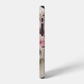 ピンクのオステオスペルマム iPhoneケース (左側面)