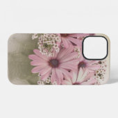 ピンクのオステオスペルマム iPhoneケース (裏面横)
