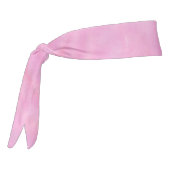 ピンクのオレンジ色の白い渦巻き水色ヘッドバンド タイヘッドバンド (回転270)