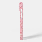 ピンクのオーガニックテクスチャーiPhoneケース フェミニンな見た目 Case-Mate iPhoneケース (裏面 / 左)