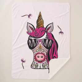 ピンクのオートクチュール シェルパブランケット