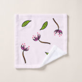 ピンクのオートクチュール バスタオルセット (ウォッシュタオル)