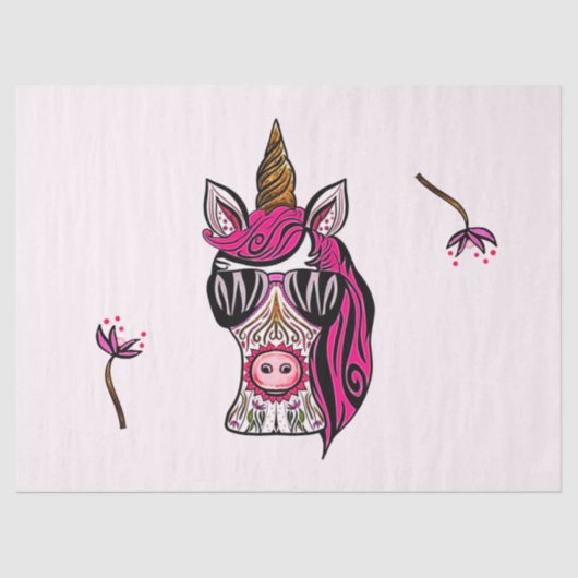 ピンクのオートクチュール 薄葉紙 (正面)