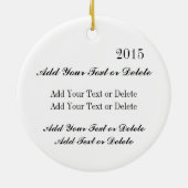 ピンクのオートバイのオーナメント セラミックオーナメント (裏面)