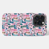 ピンクのカウガールブーツ iPhoneケース (裏面横)