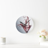 ピンクのカクテル3 ラウンド壁時計 (ホーム)