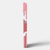 ピンクのカップケーキのデザイン Case-Mate iPhoneケース (裏面 / 左)