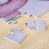 ピンクのカバのパズル ジグソーパズル (側面)