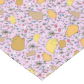 ピンクのカピバラ テーブルクロス (アングル)