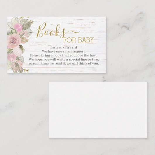 ピンクのカボチャがブックエンクロージャカードを持ってくる エンクロージャーカード (正面/裏面)