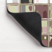 ピンクのカムフラージュの多彩なマウスパッド マウスパッド (コーナー)