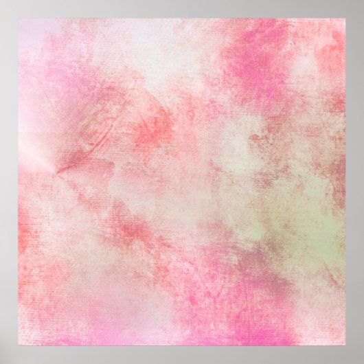 ピンクのカラフル背景 ポスター (正面)