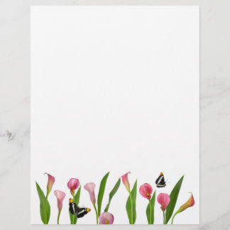 ピンクのカラユリ