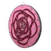 ピンクのカラーバラを選択 ダーツボード (正面右)