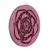 ピンクのカラーバラを選択 ダーツボード (正面左)