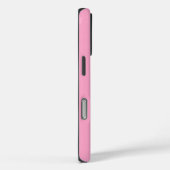 ピンクのカリグラフィー体名入れデザイン Case-Mate iPhoneケース (裏面 / 右)