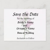 ピンクのカンタベリー ベル 案内ポストカード (正面)