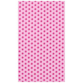 ピンクのカーネーションの花の継ぎ目のないパターン テーブルクロス (正面)