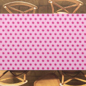 ピンクのカーネーションの花の継ぎ目のないパターン テーブルクロス