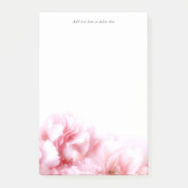 ピンクのカーネーション ポストイット