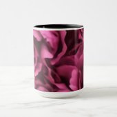 ピンクのカーネーション マグカップ (中央)