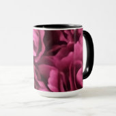 ピンクのカーネーション マグカップ (正面右)