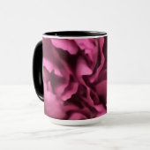 ピンクのカーネーション マグカップ (正面左)