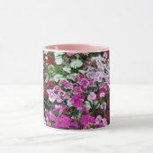ピンクのカーネーション マグカップ (中央)