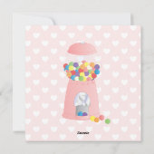 ピンクのガムボールマシン シーズンカード (裏面)